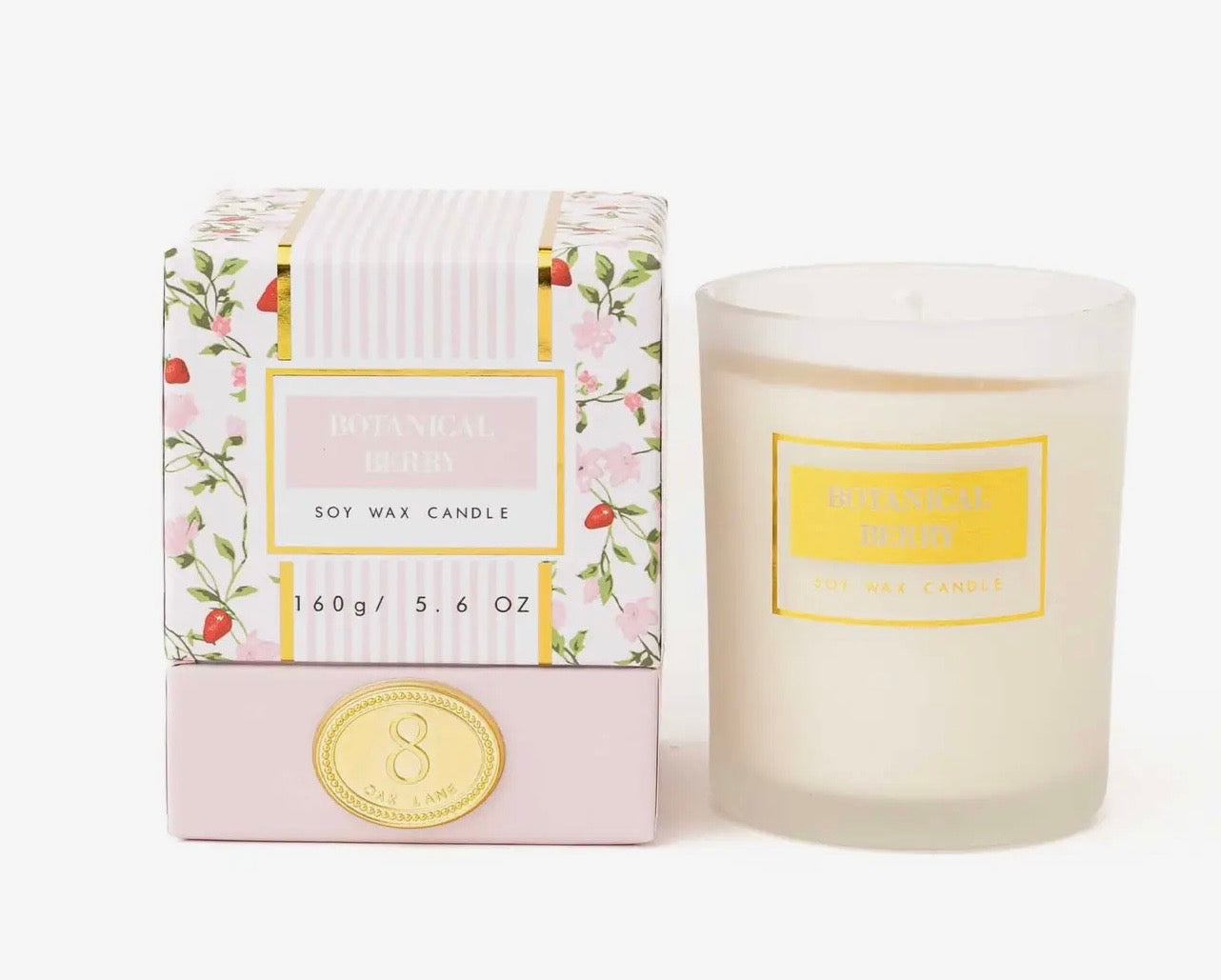 Botanical Berry Boxed 5.6oz Candle