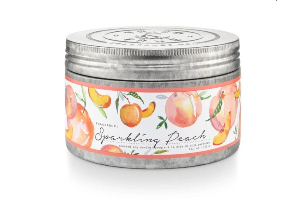 Tried & True Large Tin Sparkling Peach