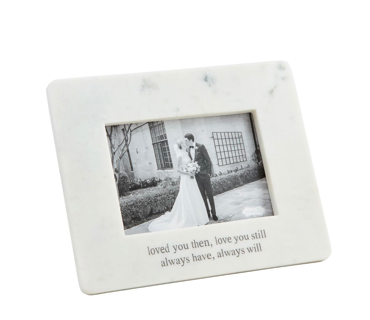 Mud Pie 5x7 Marble Loved You Frame
