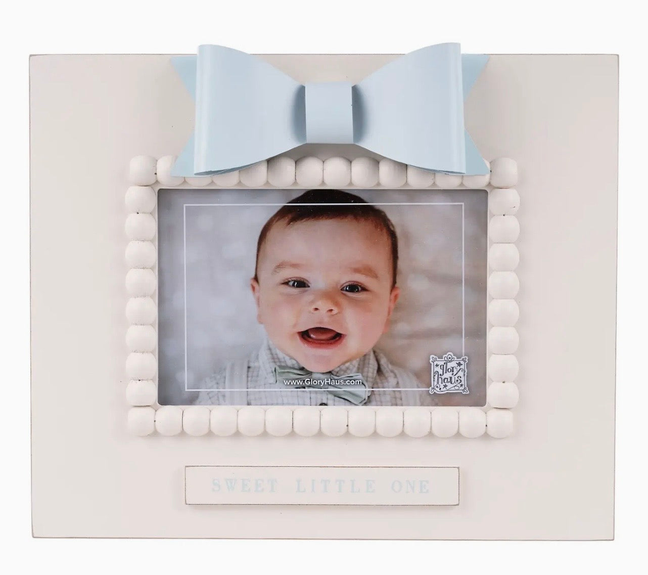 Sweet Little One Boy Bow Tie Frame
