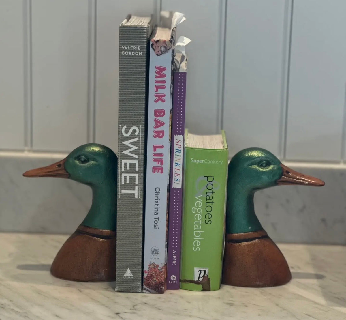 Fox Run Duck Decorative Booked Set, Iron