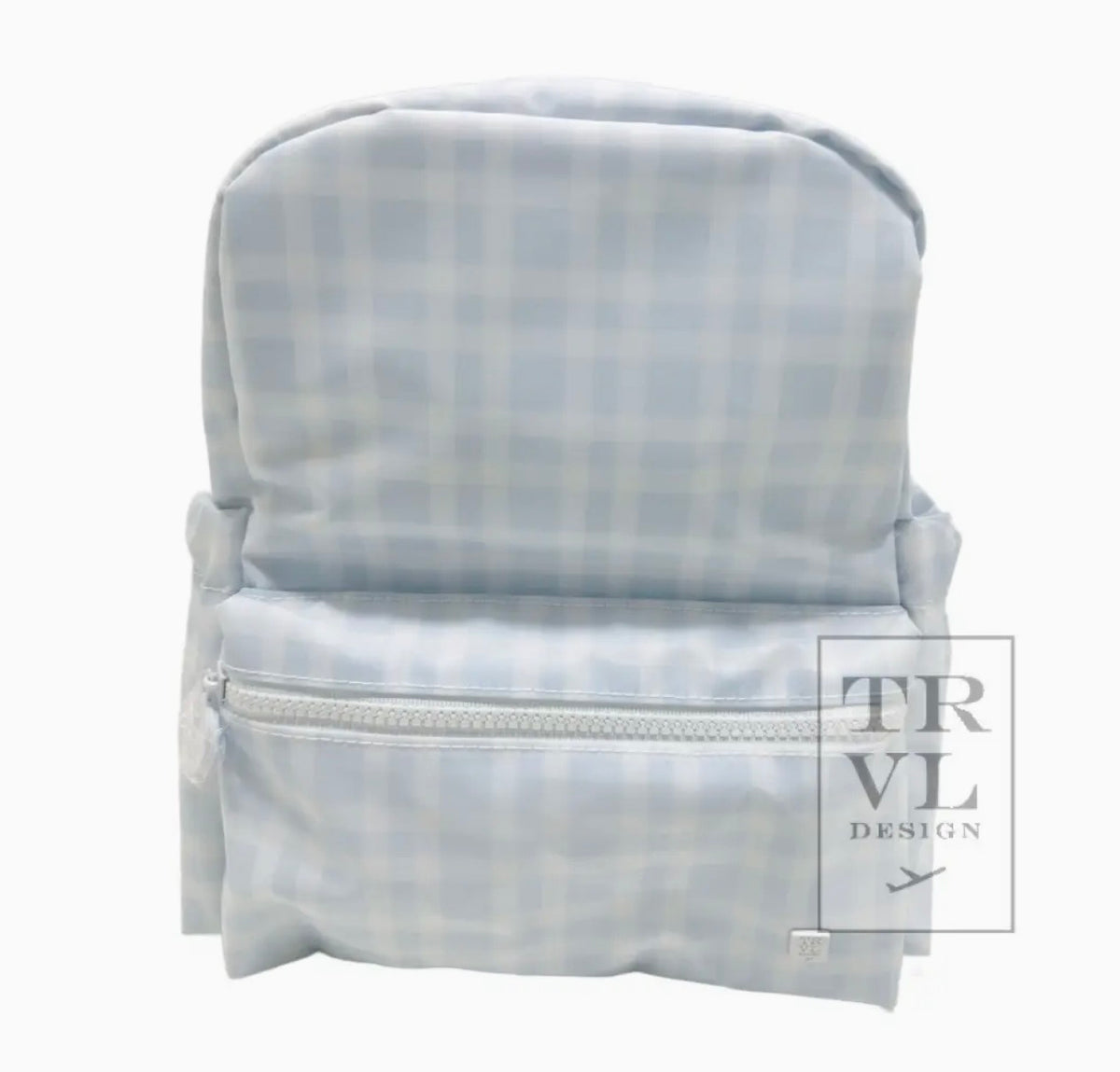 TRVL Design Mini Backer - Primlico Plaid Blue Backpack