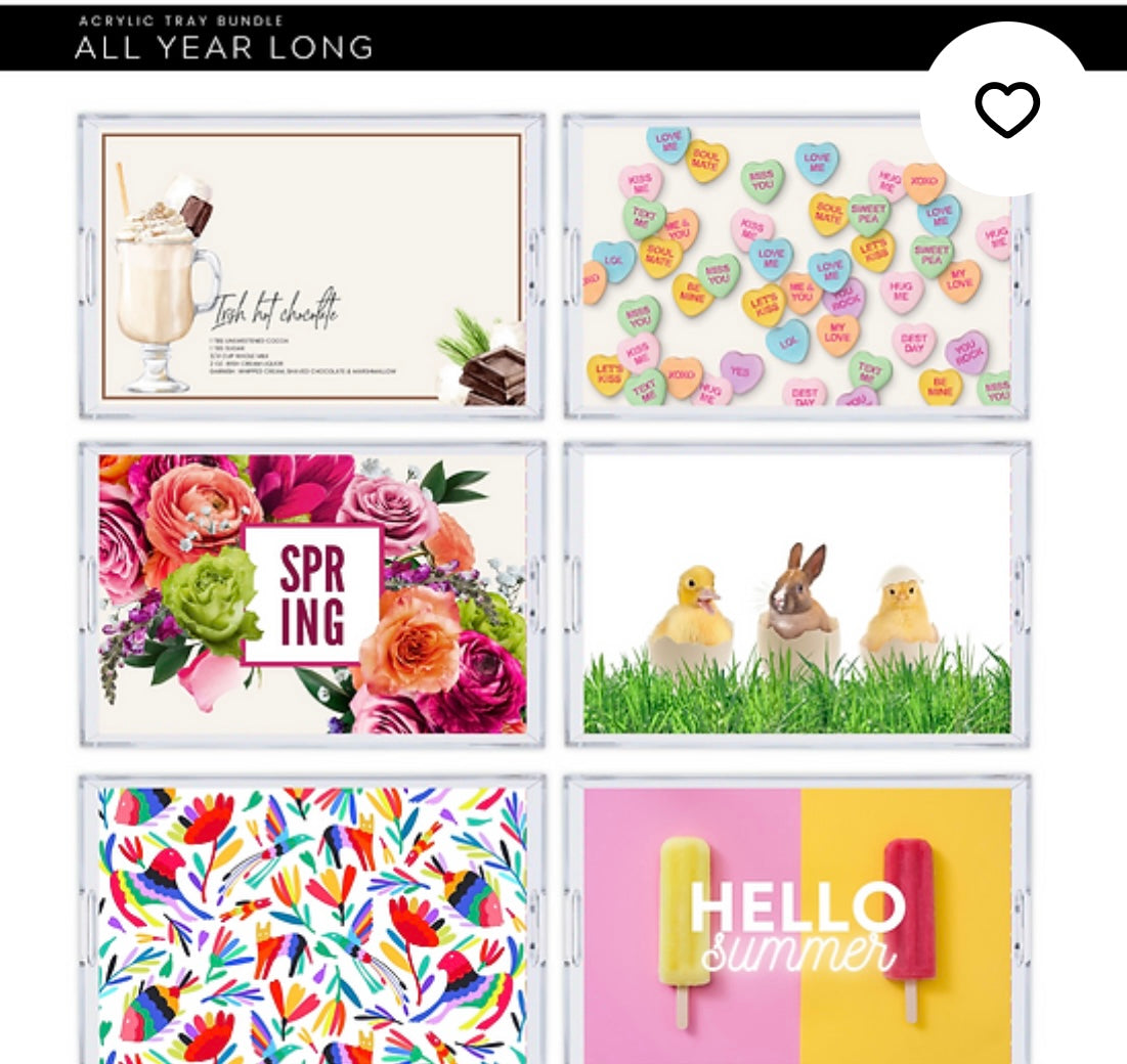 All Year Long Interchangeable Inserts