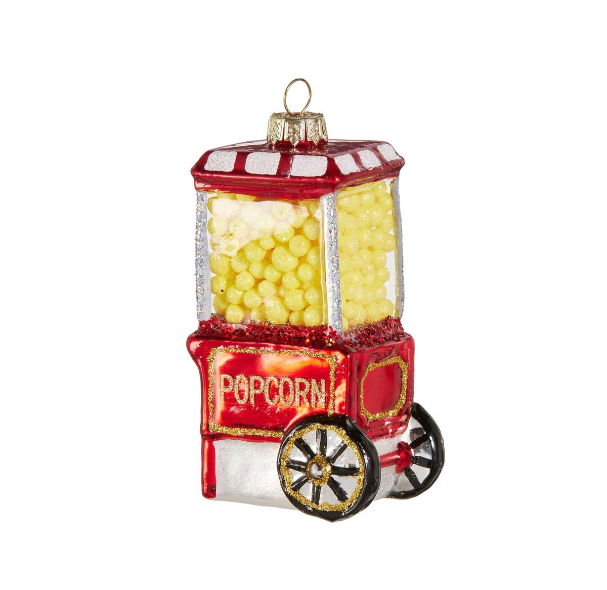 Raz 4” Popcorn Machine Ornament