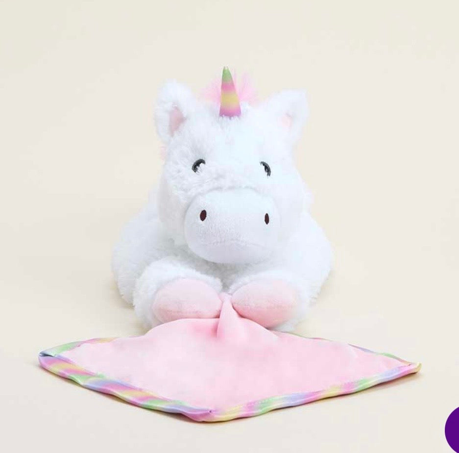 Warmies - Pink Unicorn Blanket