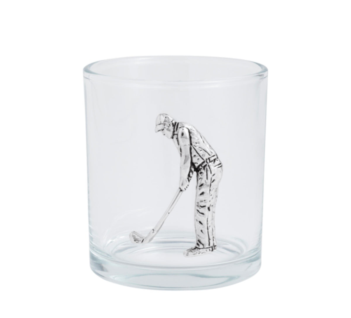Mud Pie Golfer Icon DOF Glass
