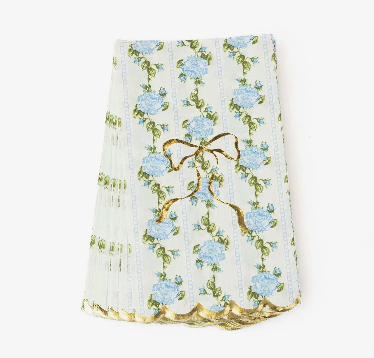 Vintage Rose Mint Paper Guest Towels