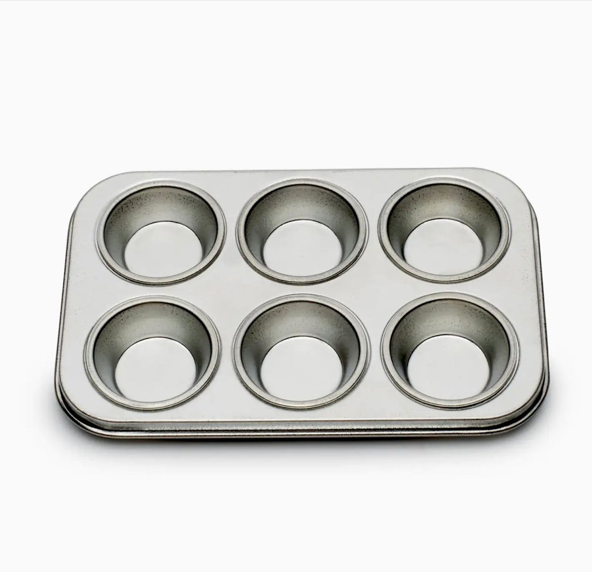 Fox Run Micro Muffin Pan 6 Cups 4”x6”x0.5”
