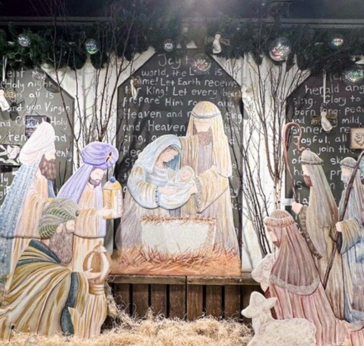 Round Top Yard Holy Family Nativity
