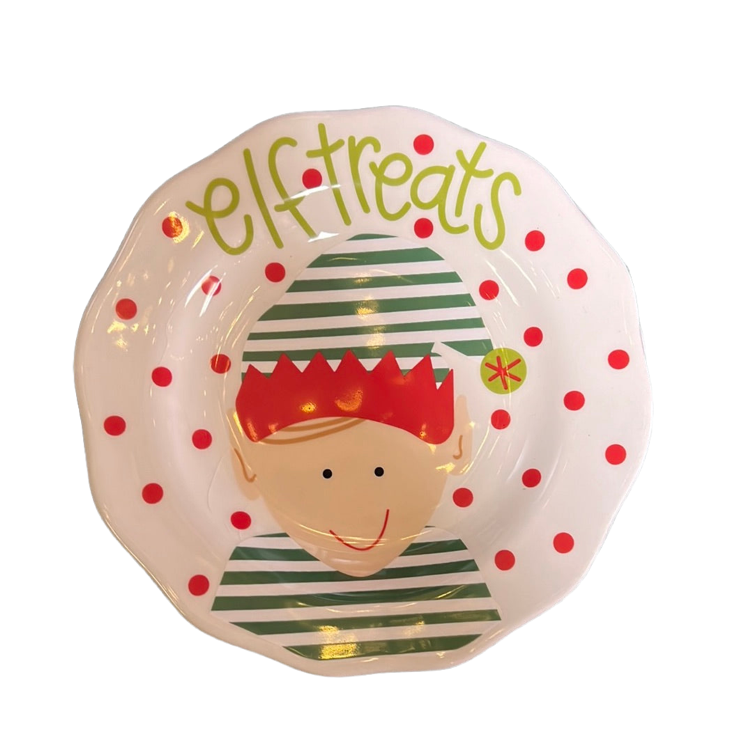 Cotton Colors Elf Treats Plate