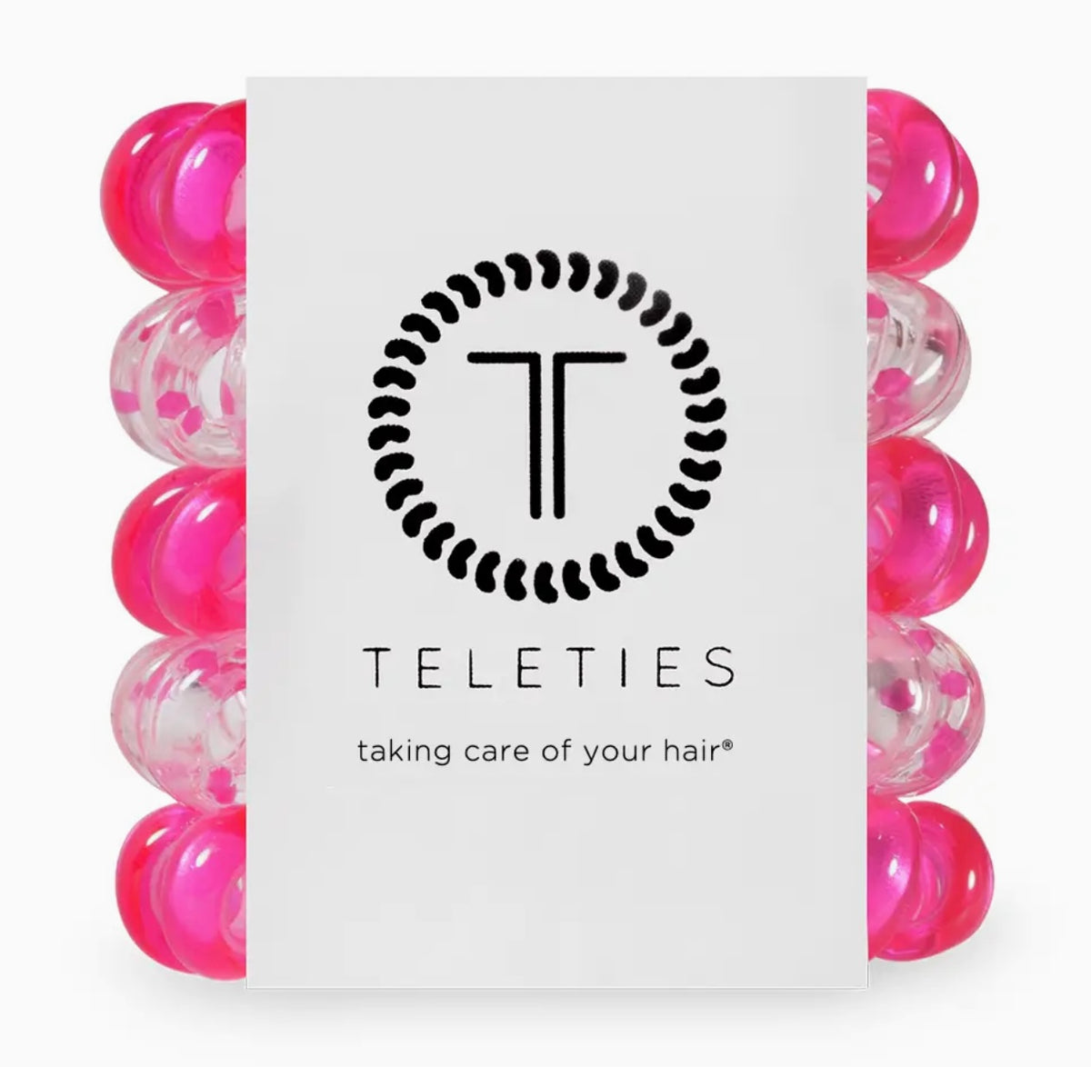 Teleties Spiral Hair Coils Tiny Flirt Alert