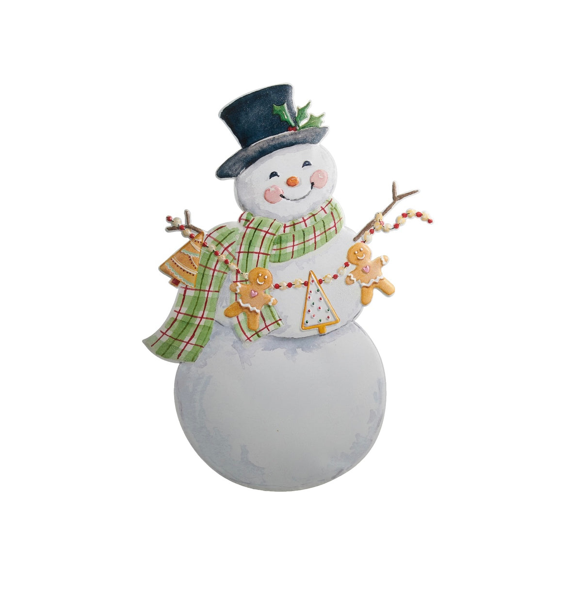 Raz 44” Gingerbread Baking Snowman Yard Stake