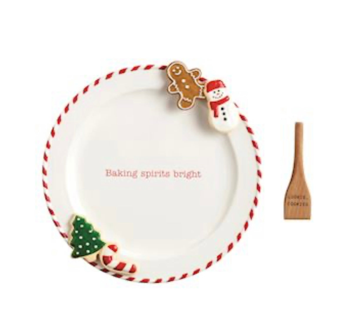 Mud Pie Christmas Cookie Platter