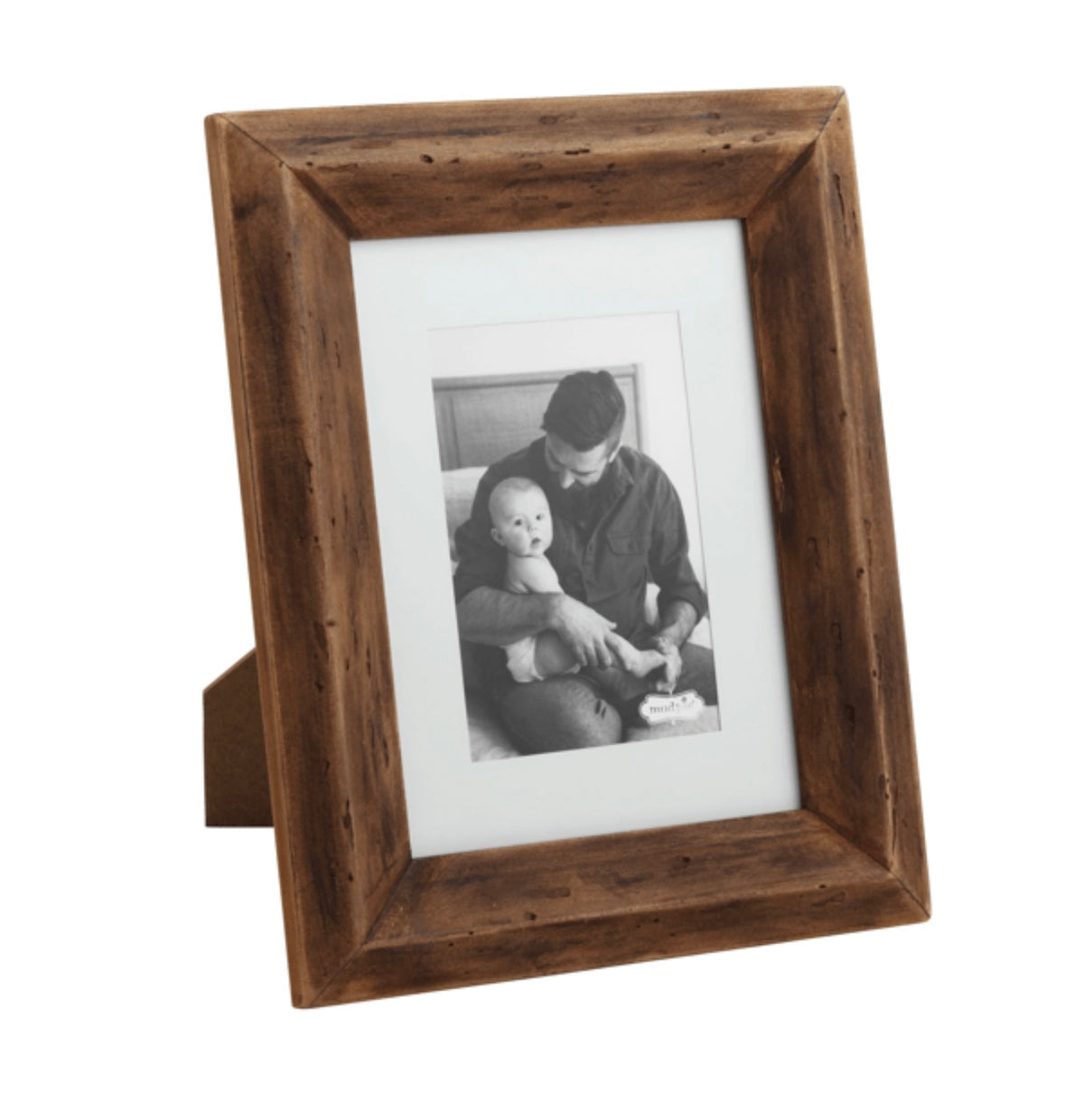 Mud Pie Small Reclaimed Matte Wood Frame