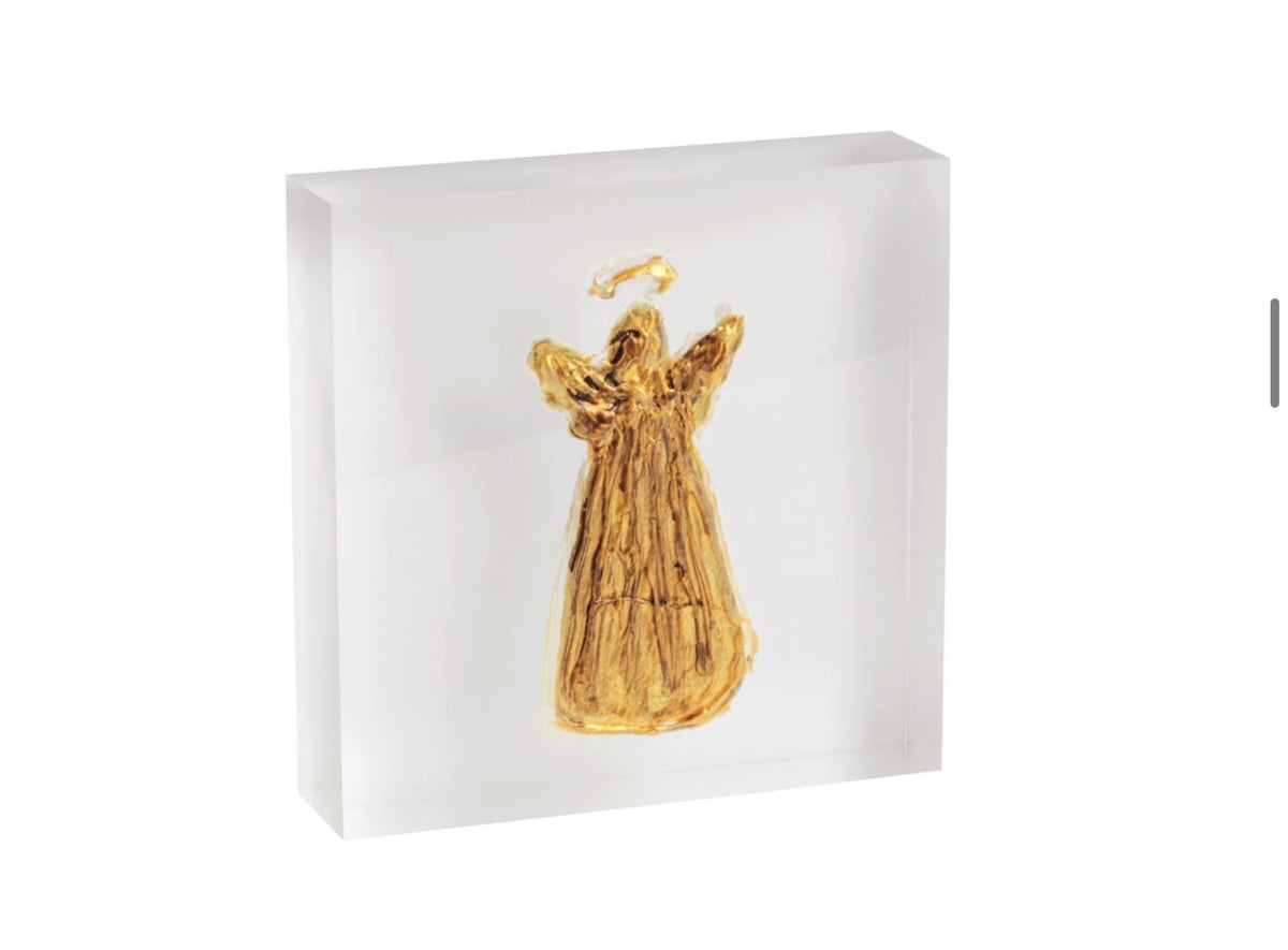 Mud Pie Angel Acrylic Plaque