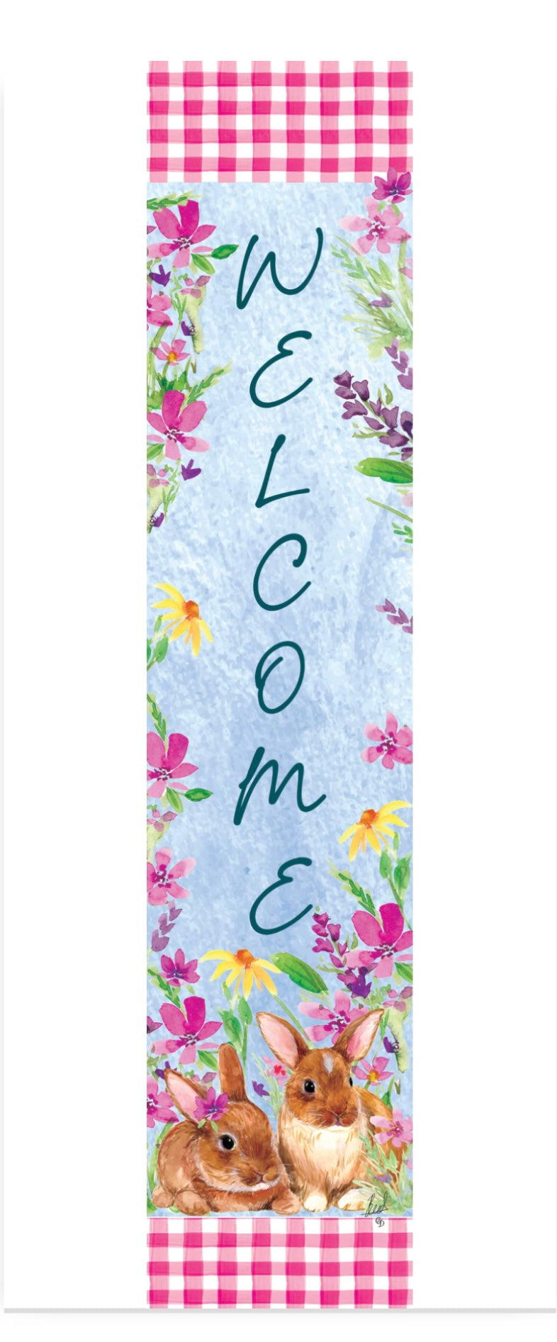 Sweet Bunnies Tall Sign