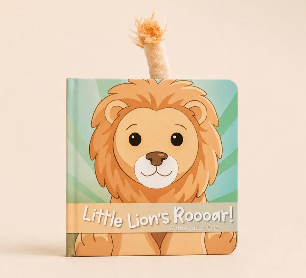 Caden Lane Cuddle Plush Friends Storybook - Rory Lion