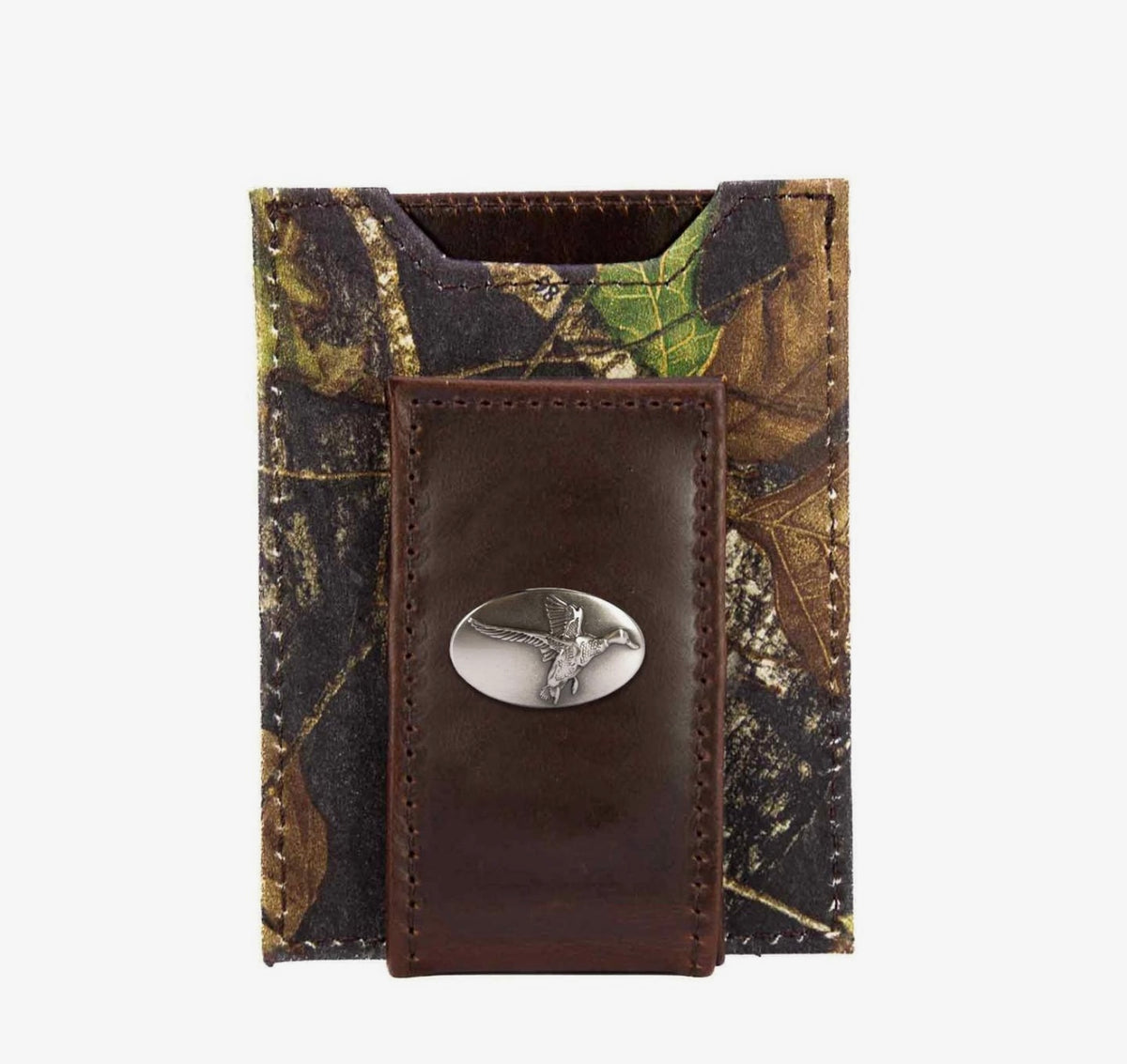 Zep Pro Mallard Magnetic Leather Slim Wallet