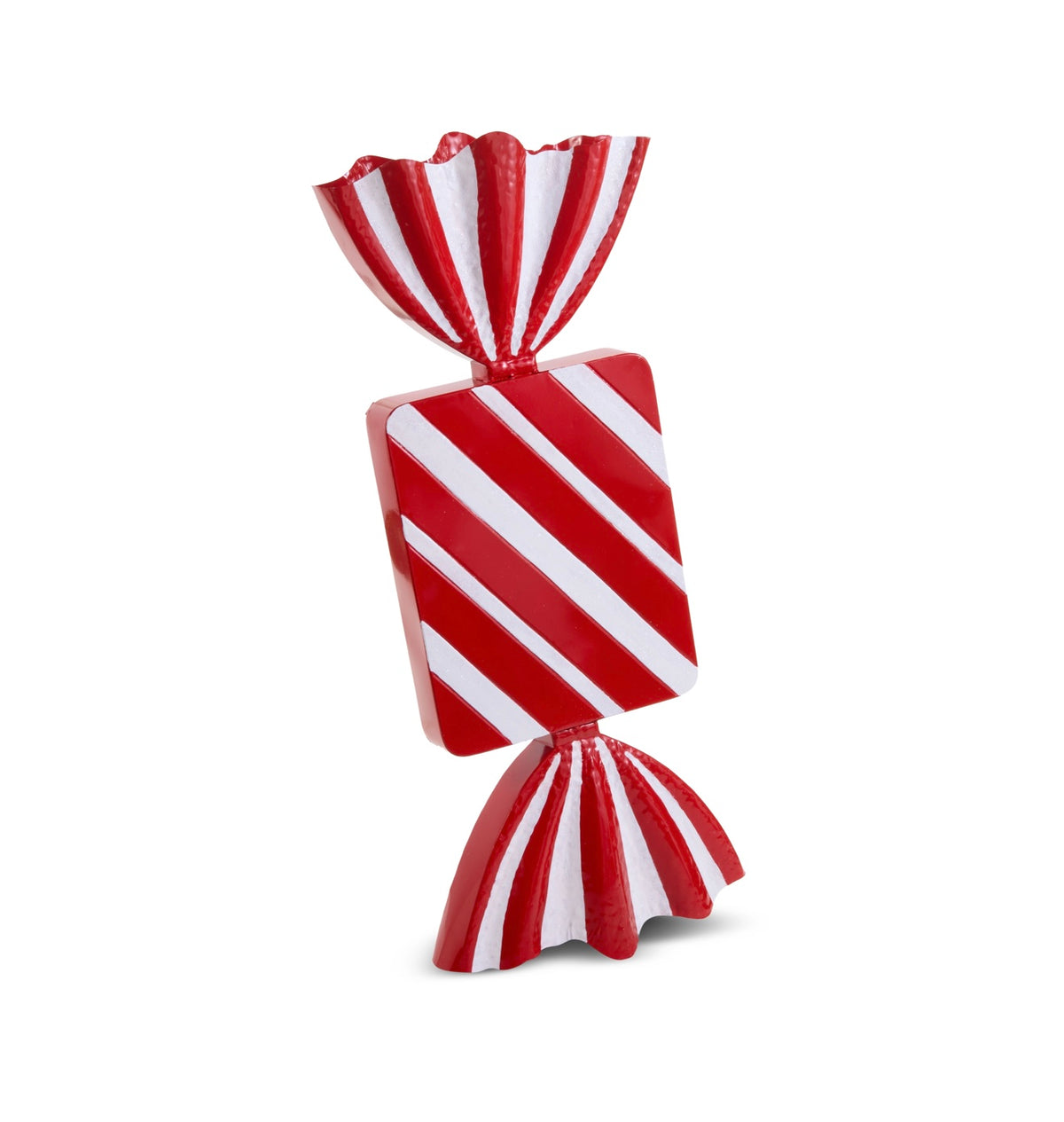 Raz 34.75” Square Peppermint Candy