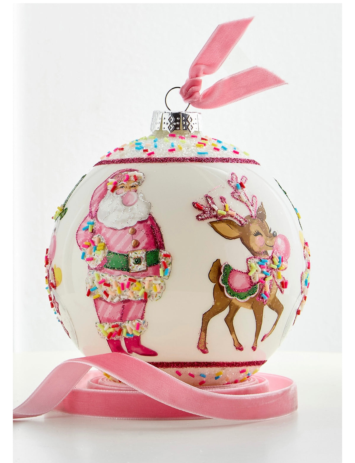 Raz 5” Bubblegum Blowin Ball Ornament