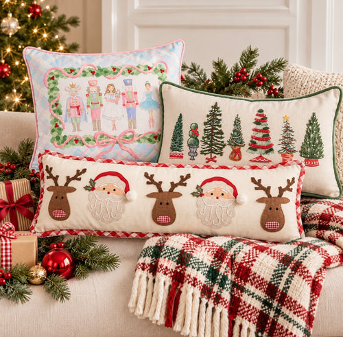 Christmas Pillows + Blankets