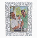 You Are Loved Blue White Frame