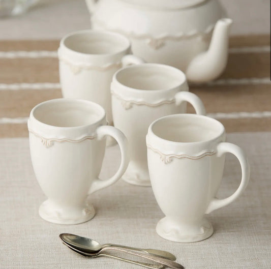 Certified Heritage Scroll Mug - Handcrafted With Elegance Whimsy