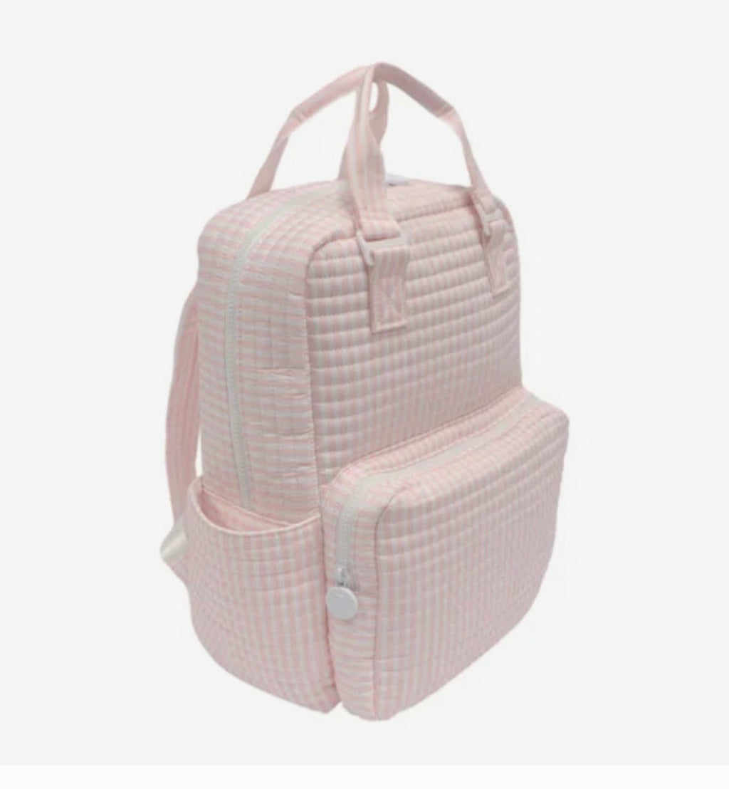 TRVL Quilted All You Need Bag - Pimlico Stripe Pink