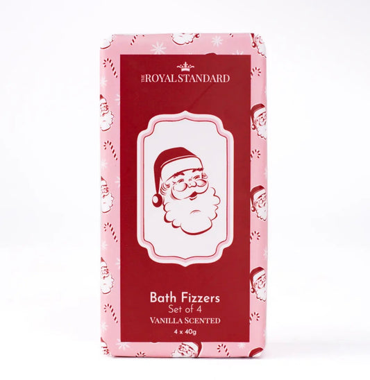 The Royal Standard Candy Cane Cutie Bath Fizzers - Vanilla Scented