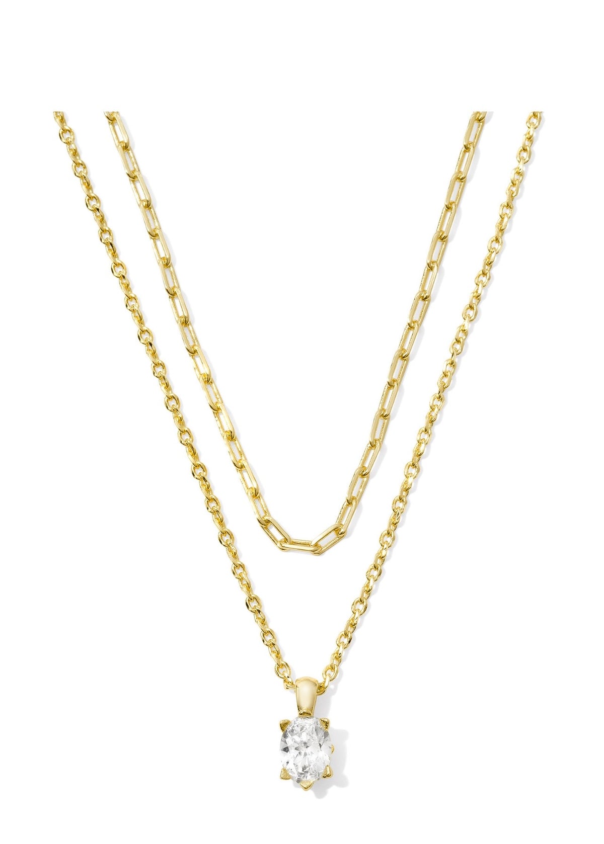 Kendra Scott Cailin Multi Strand Necklace: Gold
