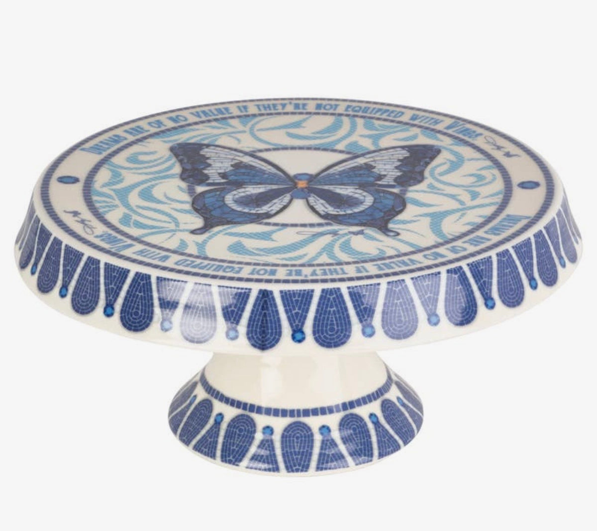 Fitz and Floyd Dolly Parton Jeweled Mosaic 10.5in Cake Stand