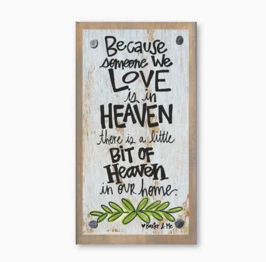 Heaven Driftwood Happy Block