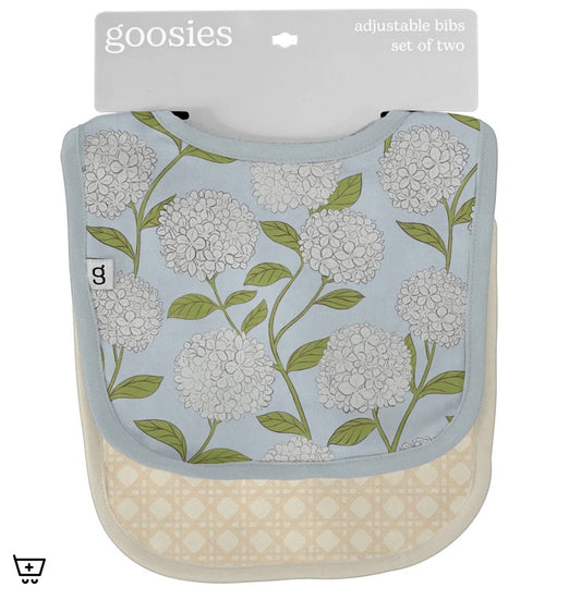 Goosies Bib Set - Hydrangeas