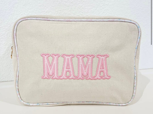 Mama XL - Canvas Bag - Pink