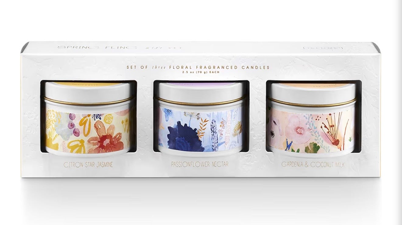 Spring Fling Votive Gift Set