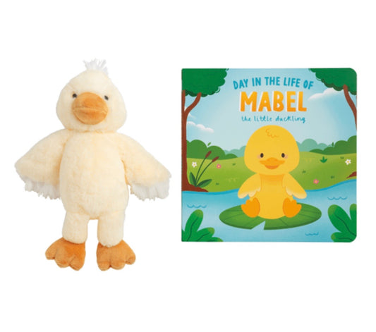 Mud Pie Duck Book w Plush