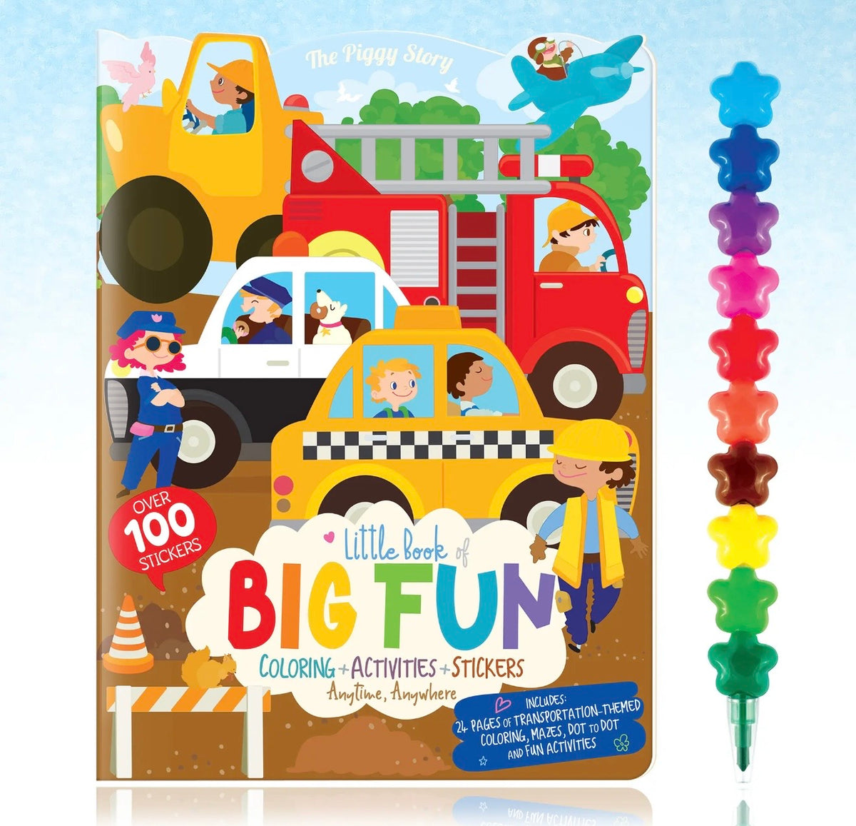 Car Activity Gift Pack for Kids Stocking Stuffer