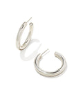Kendra Scott Colette Hoop Earrings: Silver