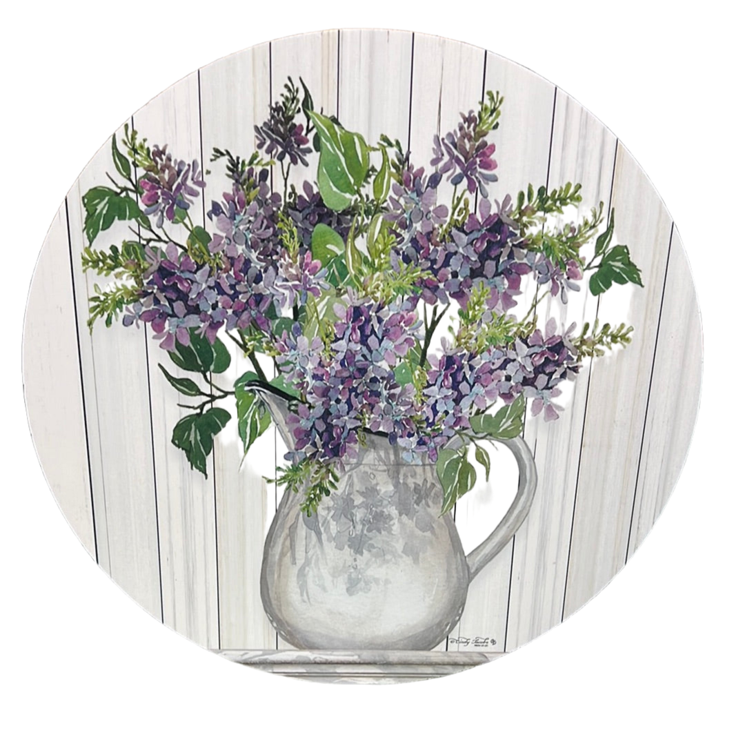 Lilac Pitcher Stepping Stone