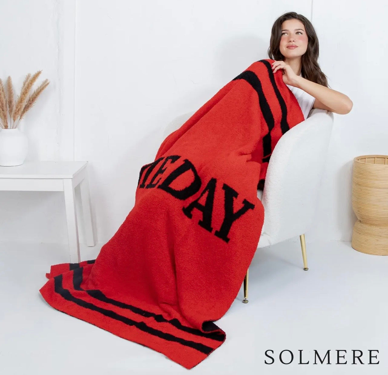 Game Day Blanket - Black