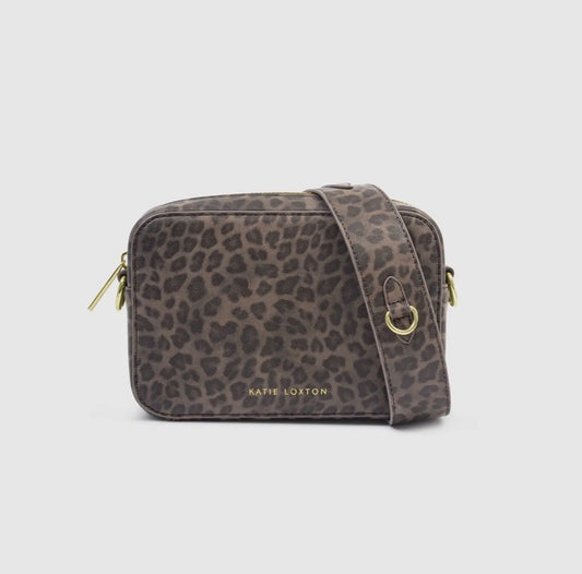 Katie Loxton Avery Small Crossbody Bag - Leopard