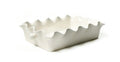 Cotton Colors Signature Ruffle 14 Casserole White
