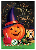 Halloween Lantern Large Flag