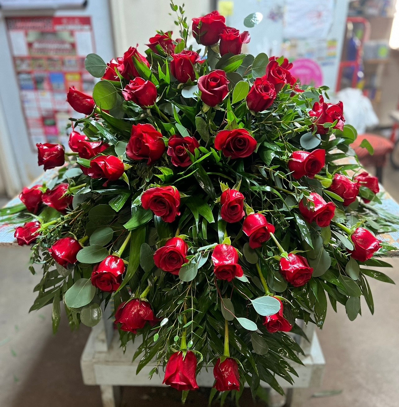 All Roses Casket Piece - Call to Order