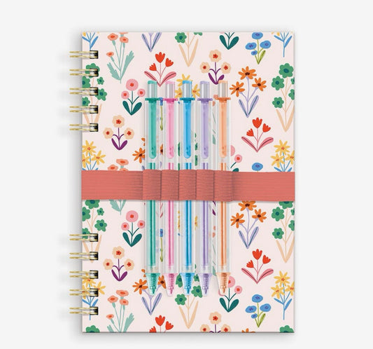 Meadow Lane Harper Split Spiral Notebook & Pen Set
