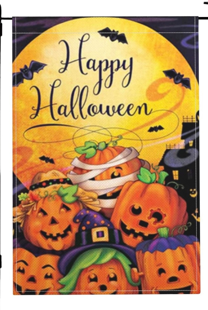 Happy Halloween Small Flag