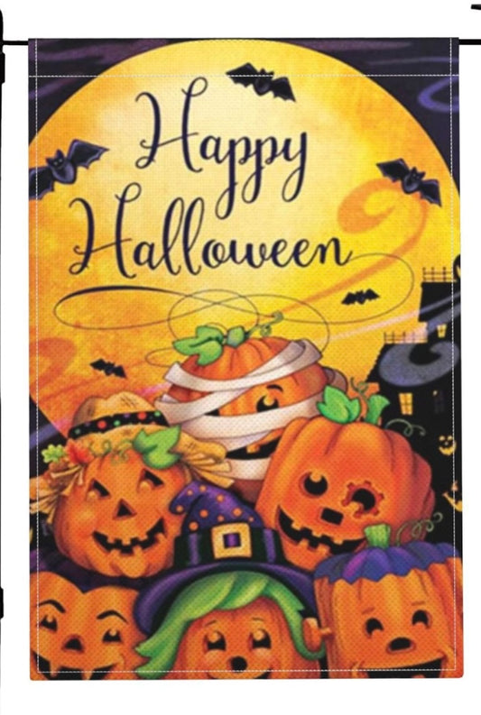Happy Halloween Small Flag