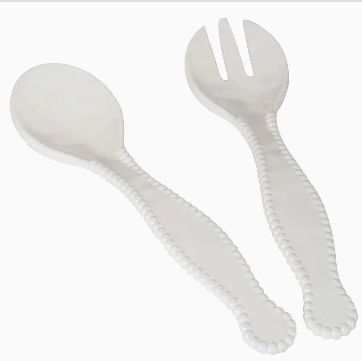 Certified Perlette Cream - HW Melamine 2 PC Salad Server