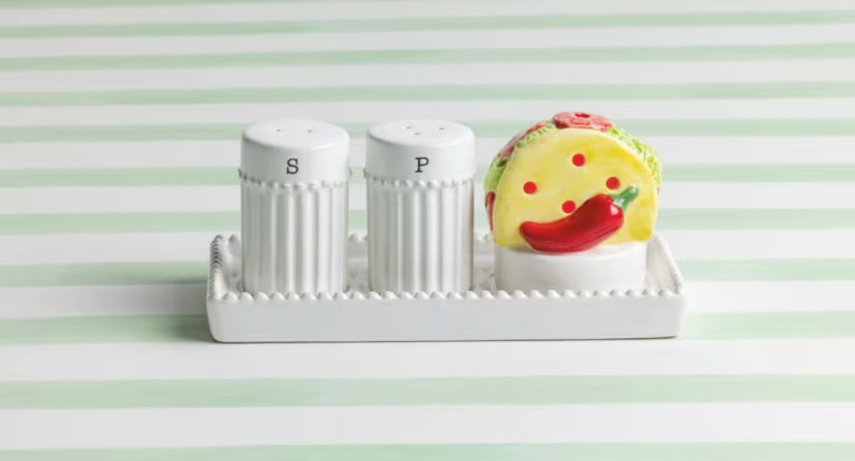 Mud Pie Taco LED Sitter