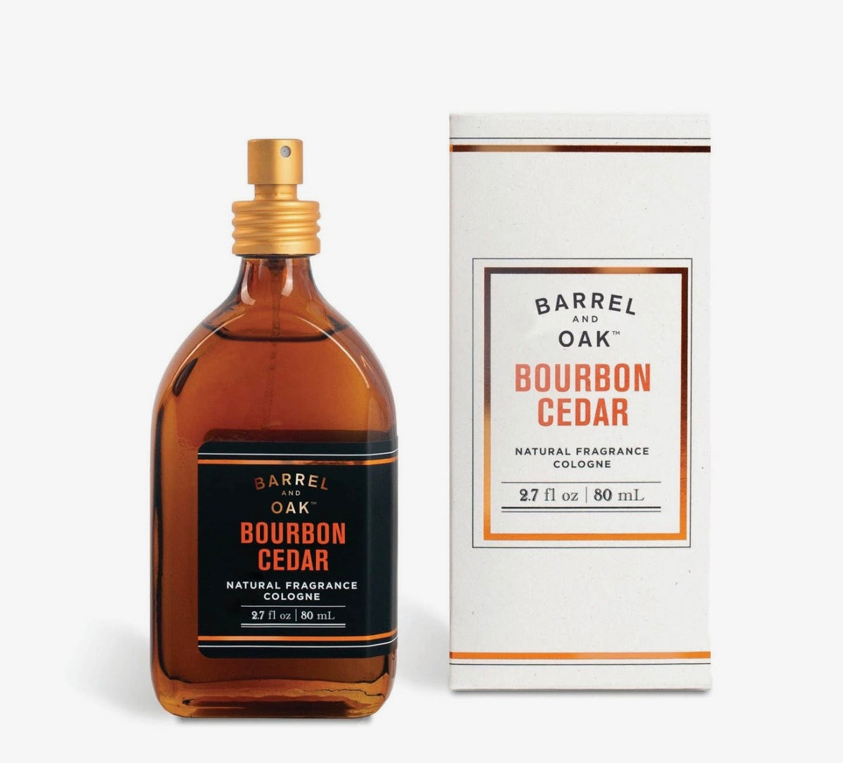 Gentleman’s Hardware Natural Fragrance Cologne - Bourbon Cedar